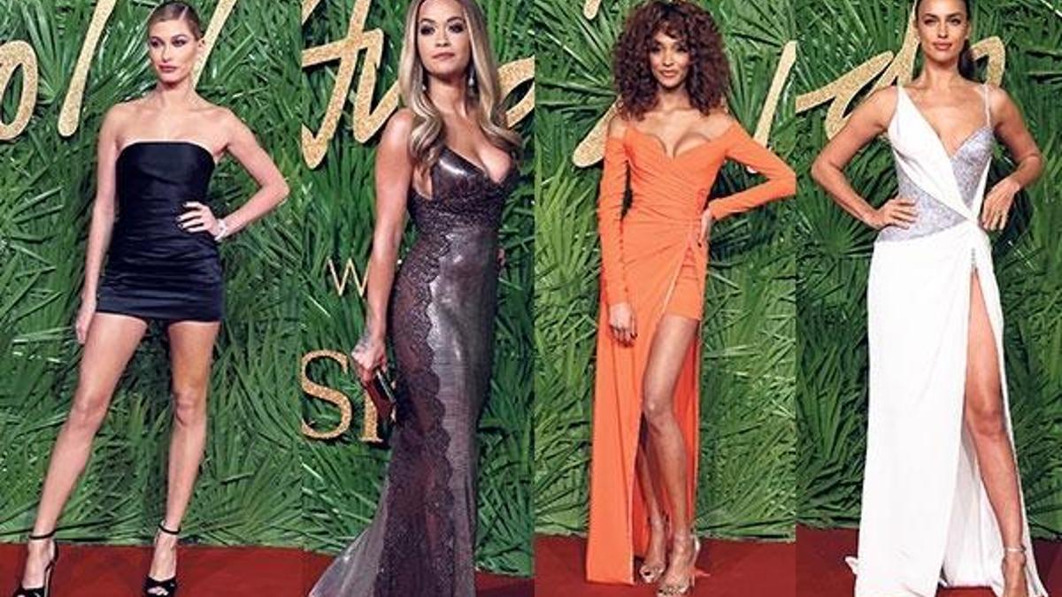 Moda ödüllerinde şıklık yarışı