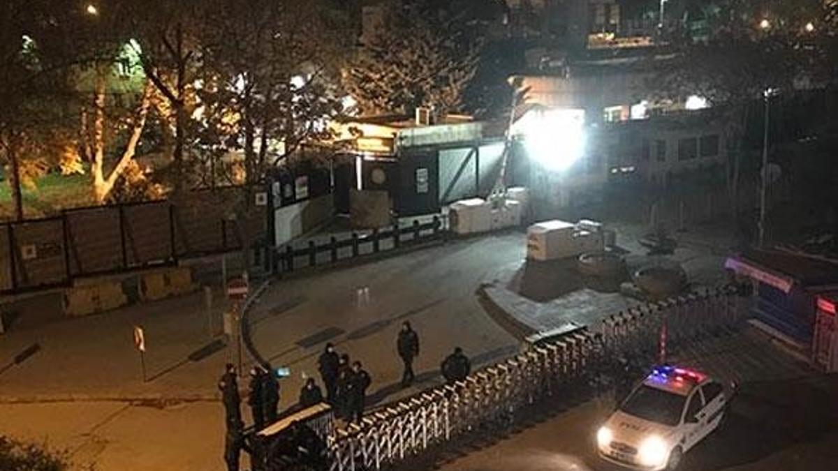 ABD Büyükelçiliği'nde gergin gece