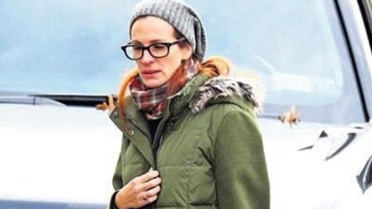 Julia Roberts film çekiminde!