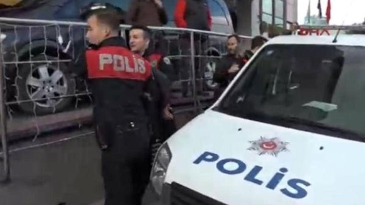 Beşiktaş'ta silahlı baskın : 2 yaralı