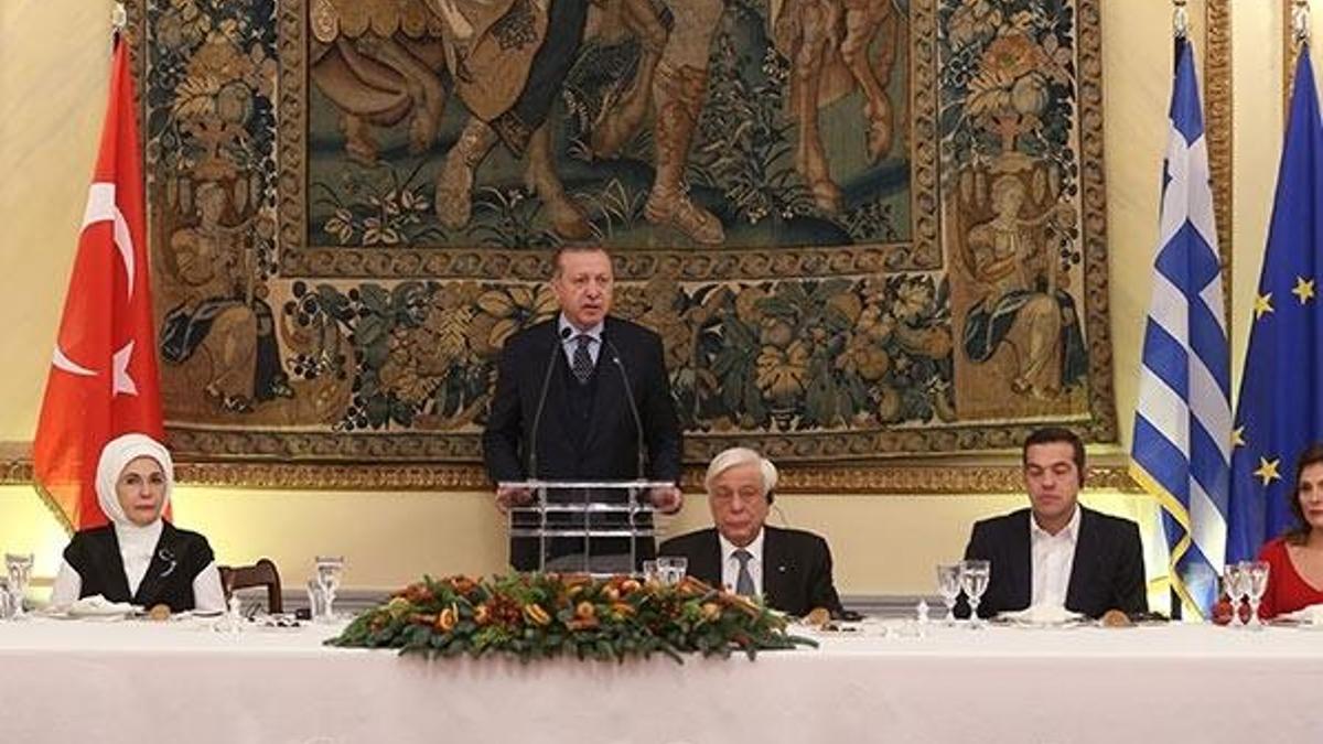 Erdoğan Atina'da konuştu