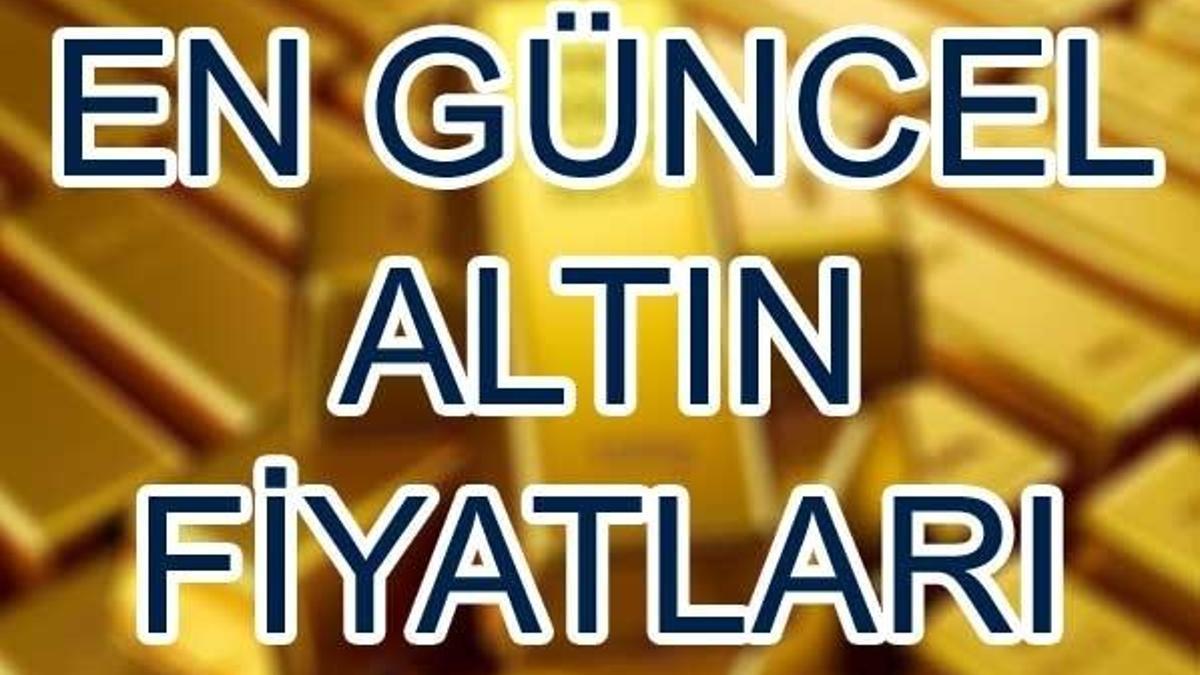 Altın fiyatı kaç lira oldu! Kapalıçarşı'da çeyrek altın fiyatı düşüşte...