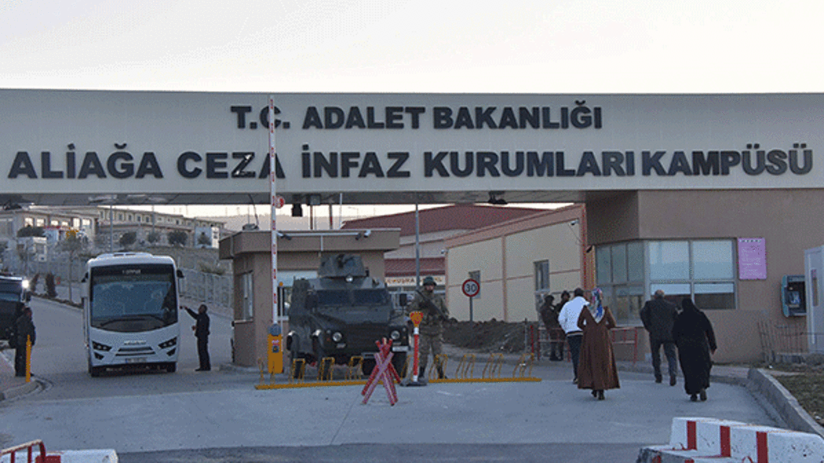 Aliağa'da cezaevinde yangın