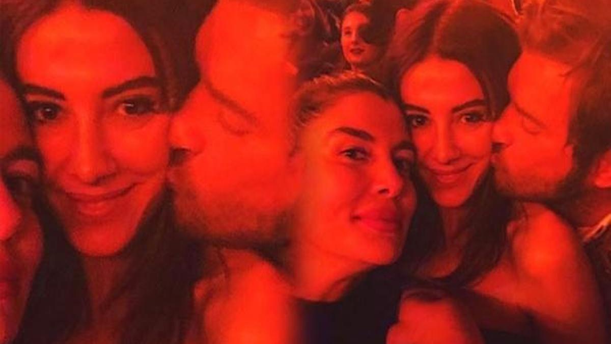 Kıvanç Tatlıtuğ'dan aşk öpücüğü!