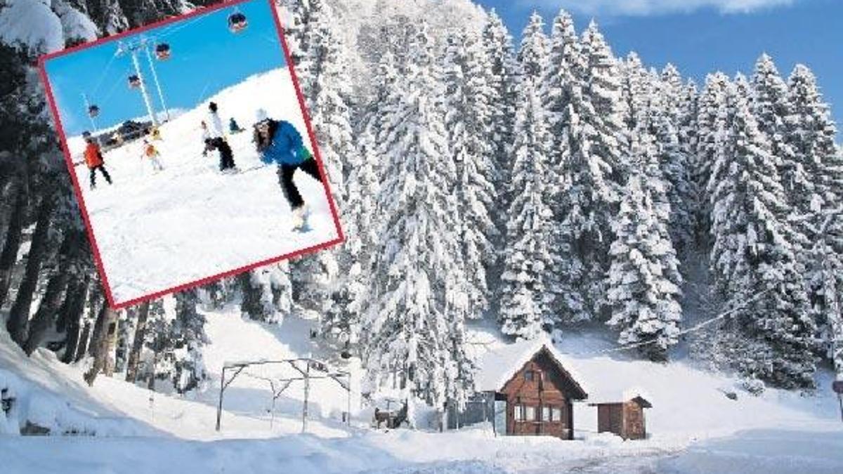 Yeni yıla kristal karlar altında girin