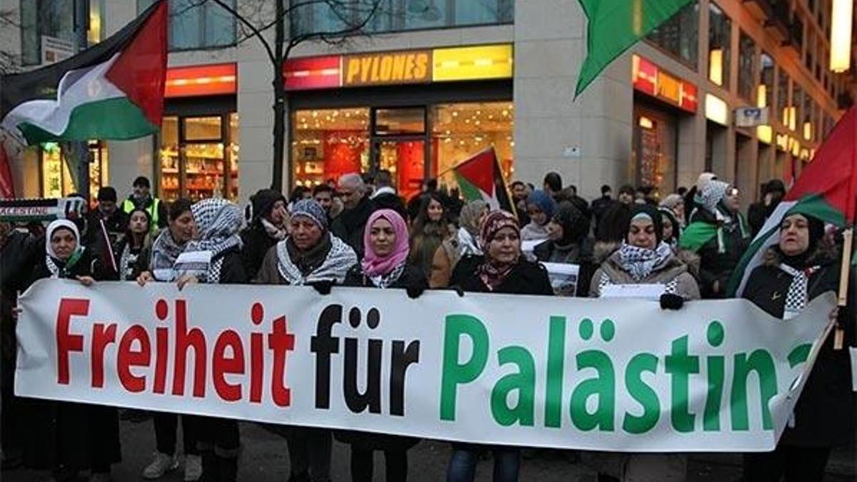 ABD'nin Kudüs kararı Berlin’de protesto edildi