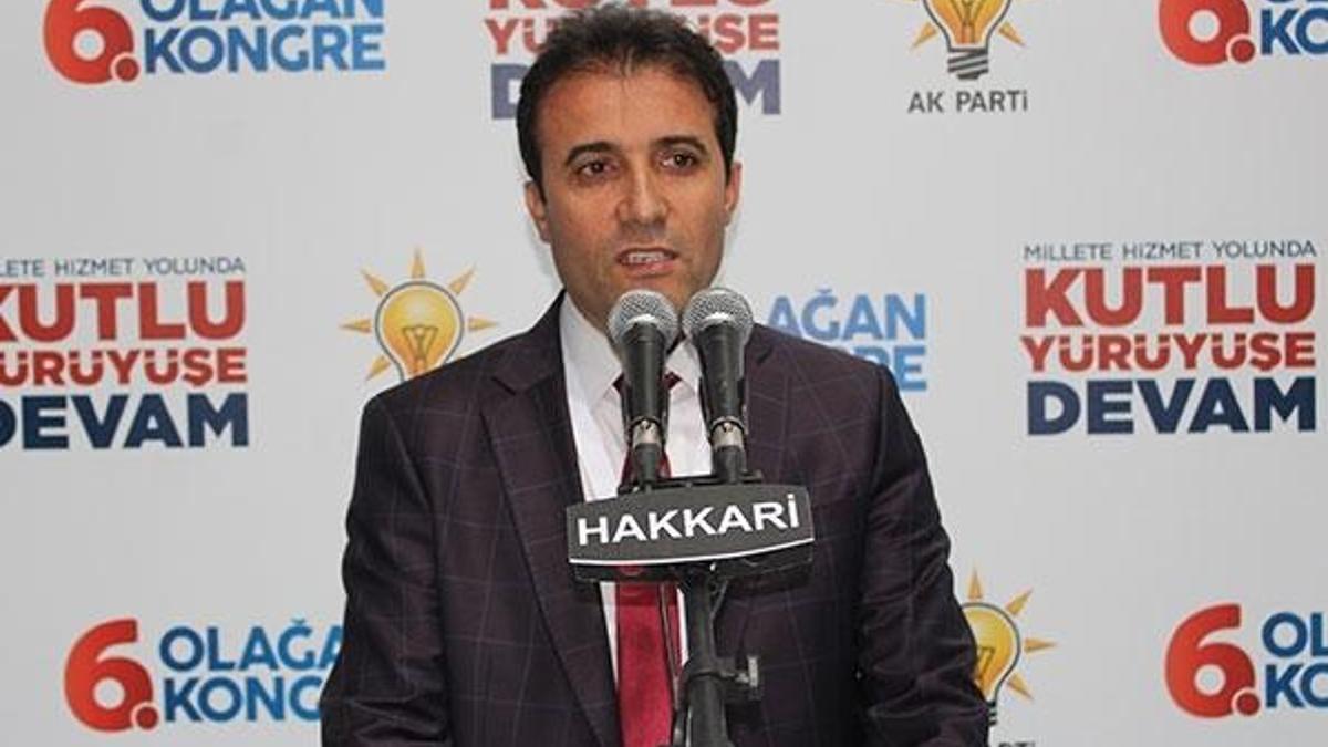 Ak Parti Hakkari İl Başkanı, Metin Tekin oldu