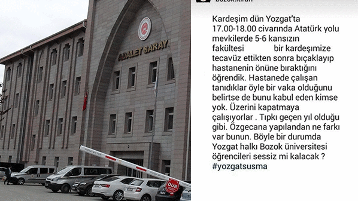Üniversite öğrencisine tecavüz iddiası asılsız çıktı