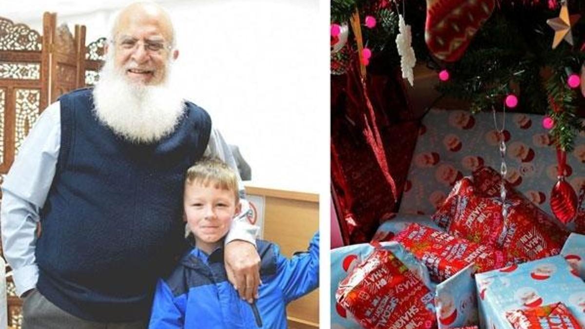 Hüseyin dede kendisini Noel Baba sanan çocuğa 4 yıldır hediye götürüyor