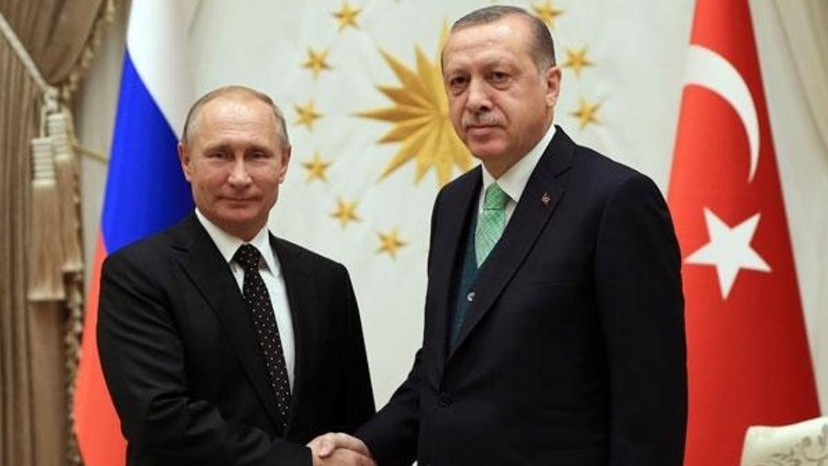 Putin'den Cumhurbaşkanı Erdoğan'a yeni yıl mesajı