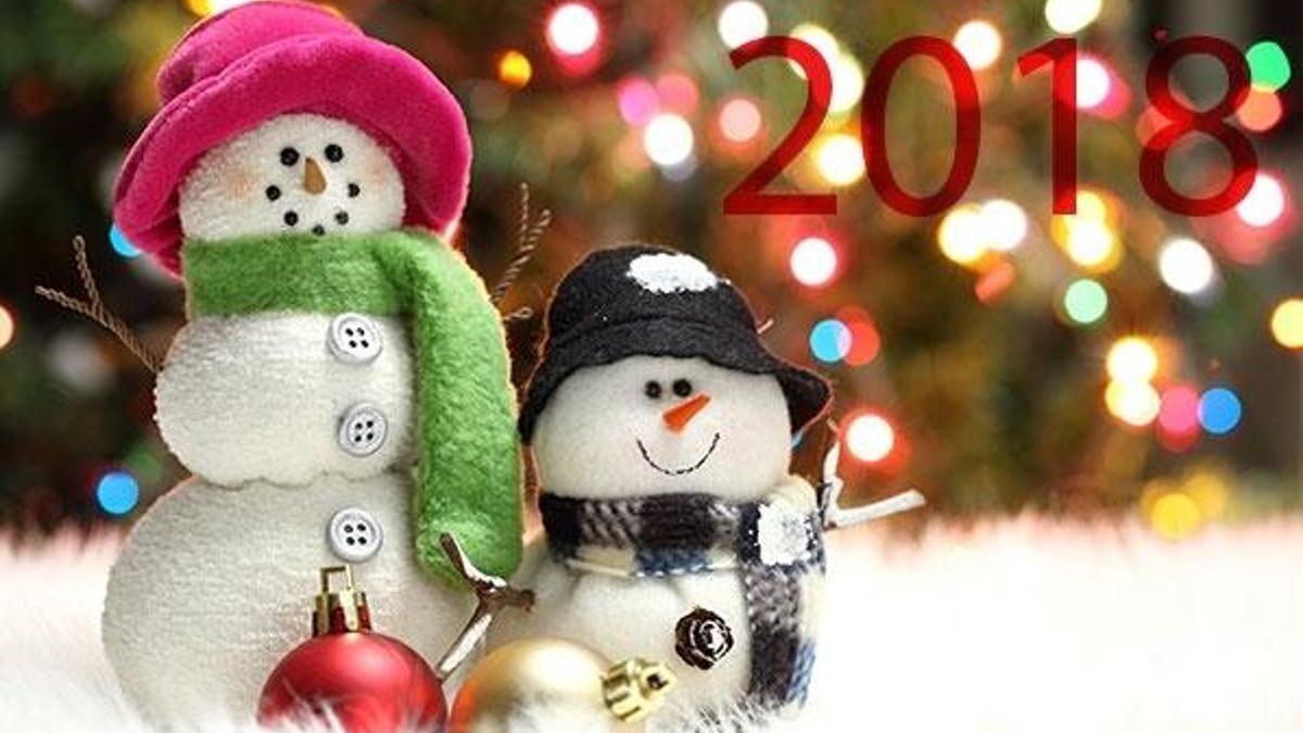 En güzel 2018 yeni yıl mesajları! Yılbaşı tebrik mesajları...