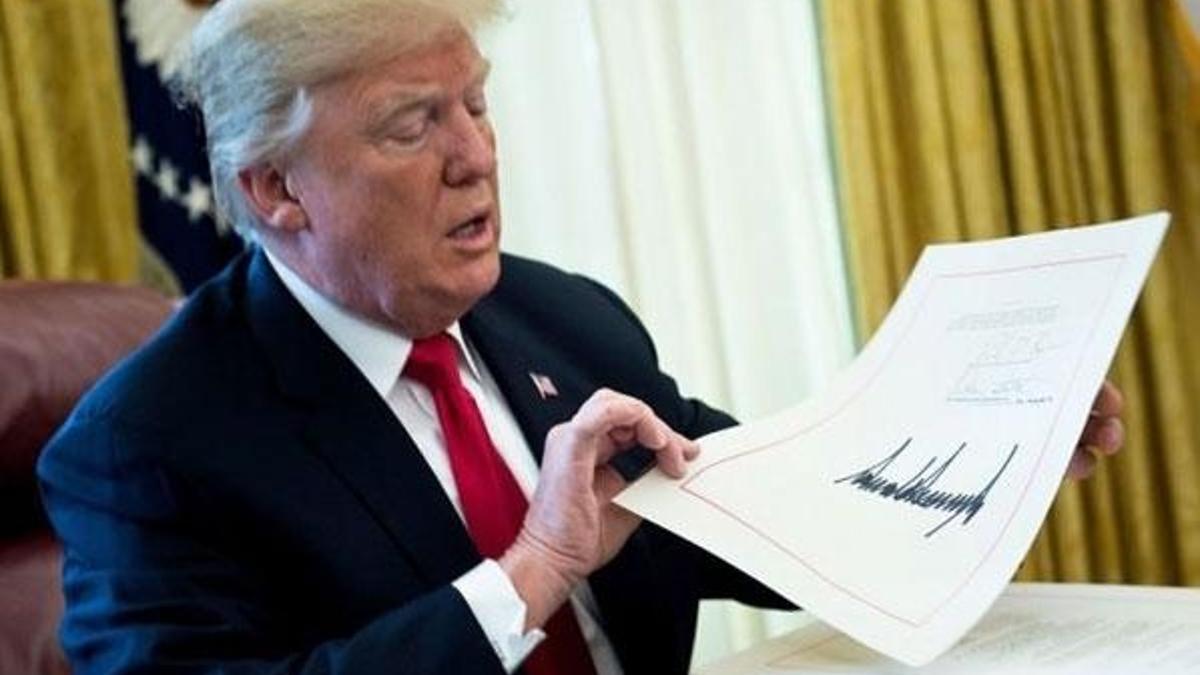 Trump: Aptallık ettik, artık yardım falan yok!