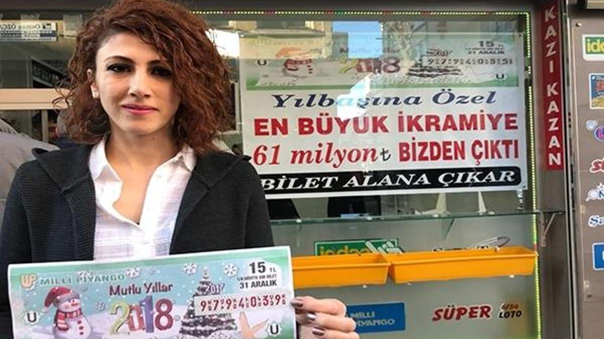 Büyük ikramiye Ordu’ya çıktı