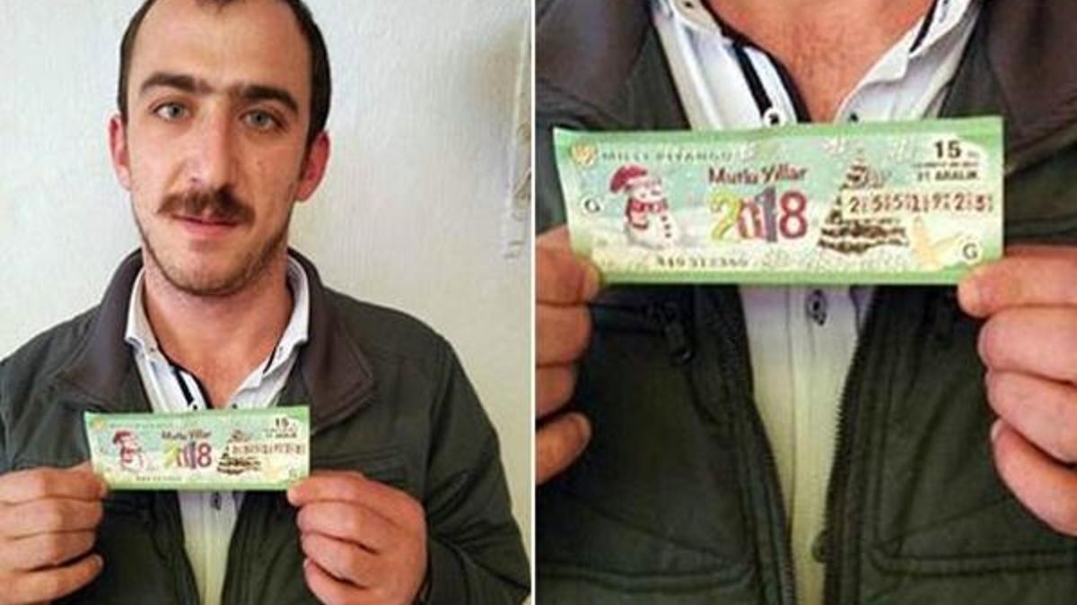 20 bilet aldı, piyangodan 1 milyon 250 bin TL kazandı!