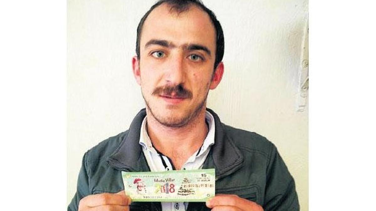 TIR şoförüne piyangodan 1 milyon 250 bin lira