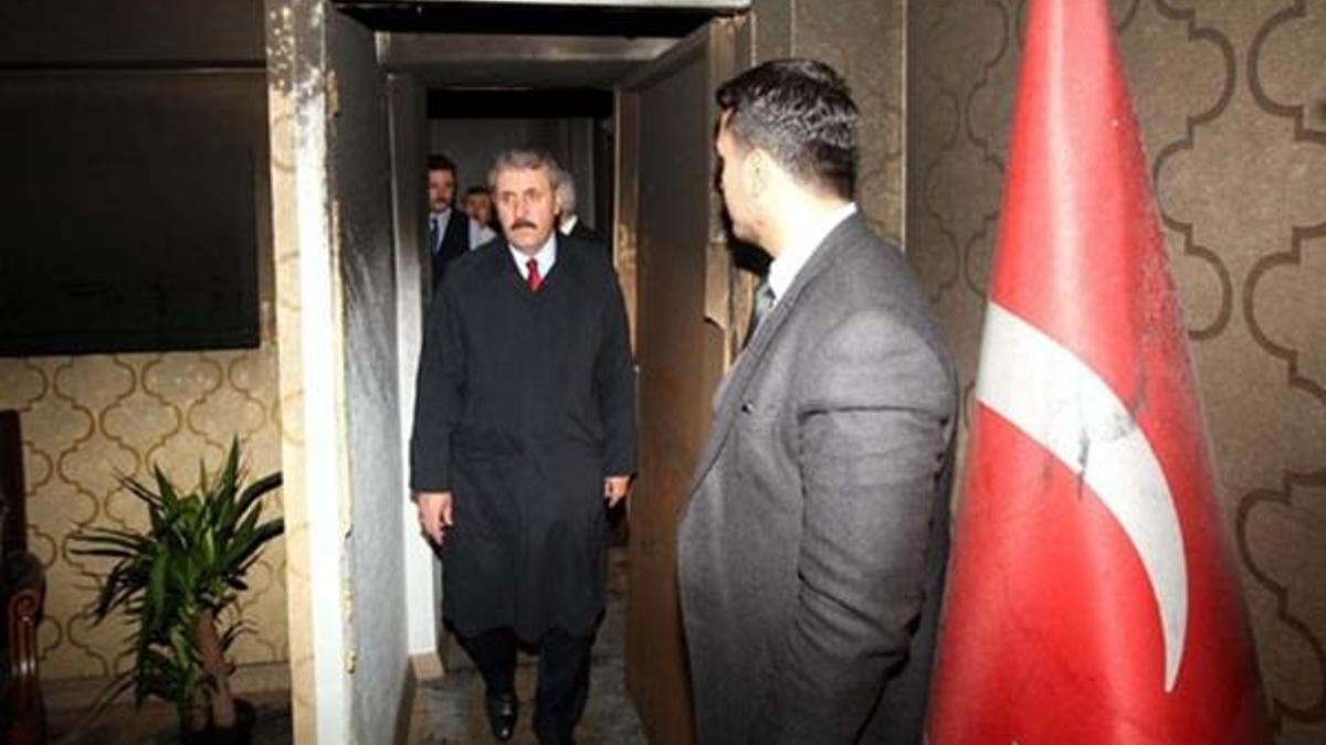 BBP'de yangının izleri siliniyor