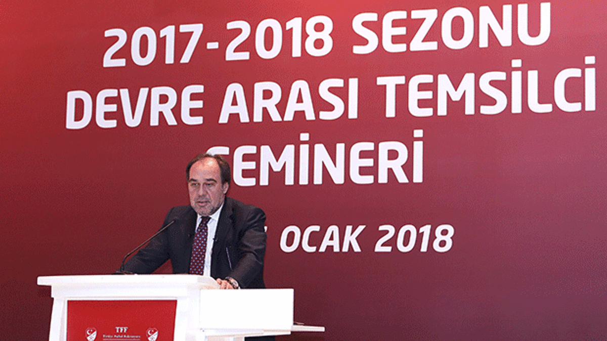 'Amacımız Türk futbolunu en üst noktaya taşımak'