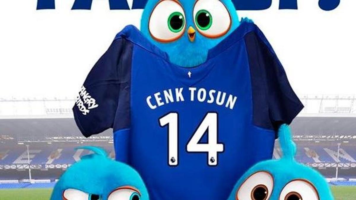 Angry Birds'ten Cenk Tosun'a mesaj var