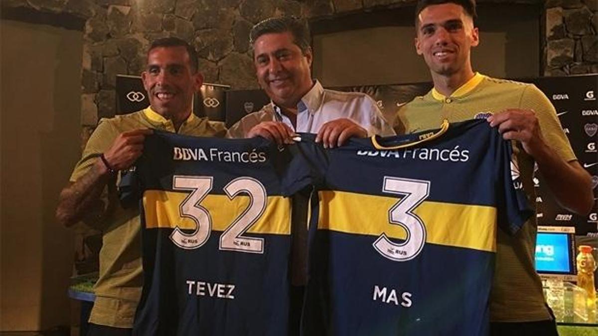 Tevez ve Mas imzayı attı