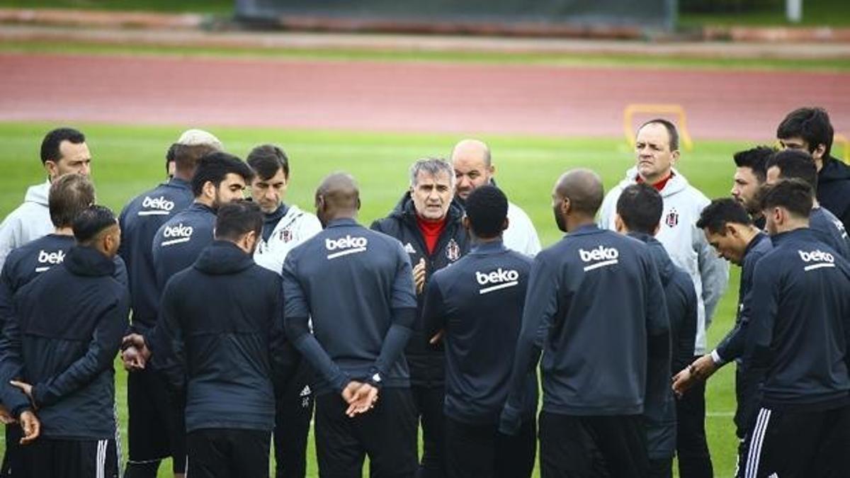 Beşiktaş günün ikinci çalışmasını tamamladı
