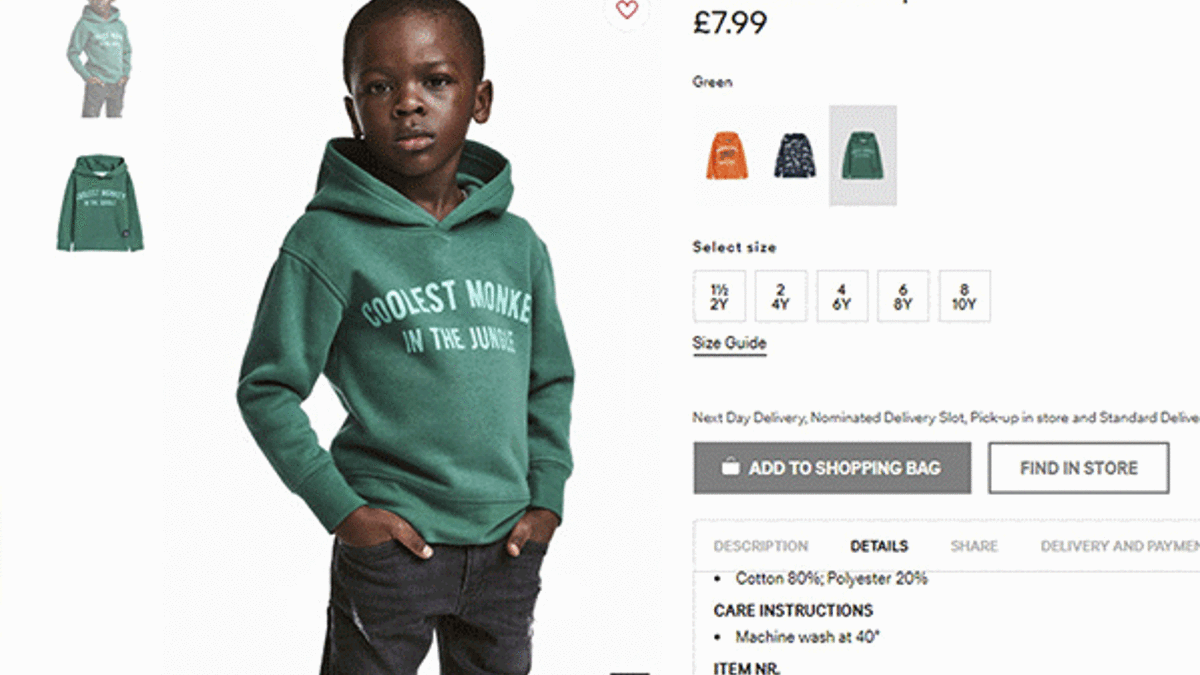 H&M'in siyah çocuk mankenin annesi: Ortalığı velveleye vermeyin! Aşın artık