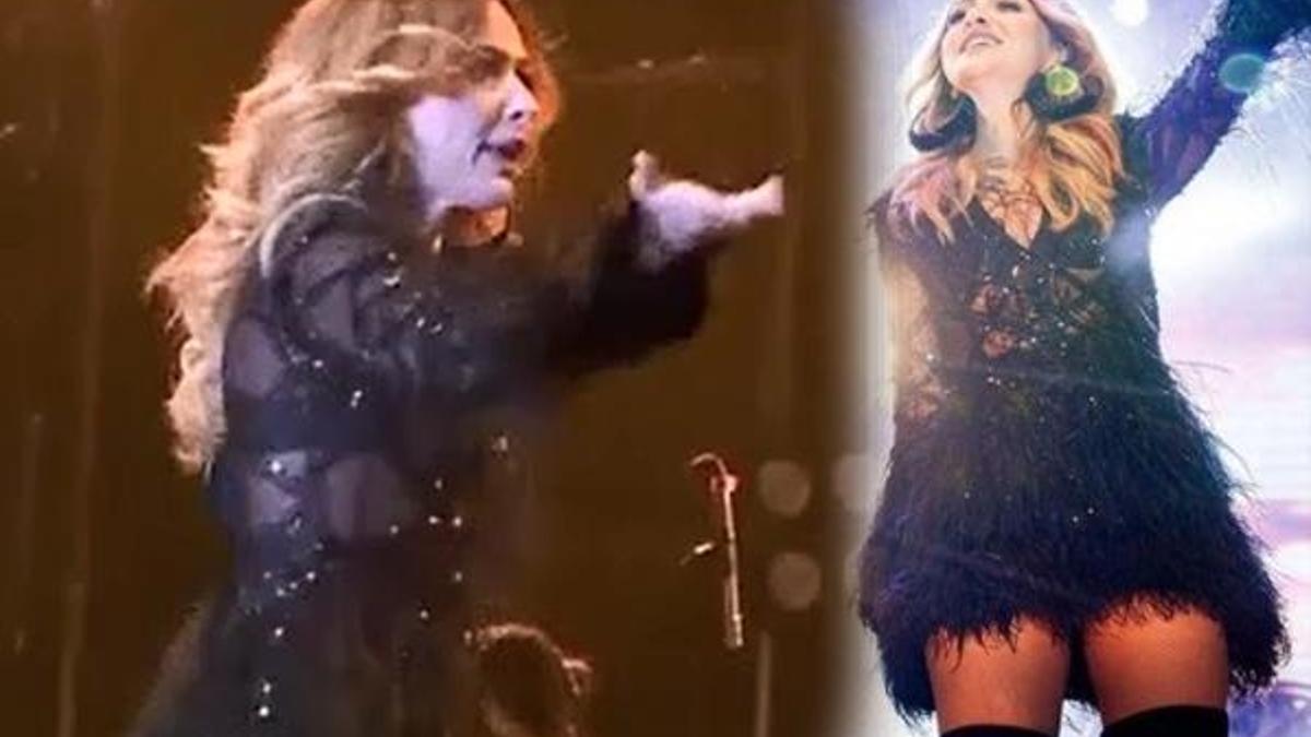 Hadise, sahnede çılgına döndü! İşte o anlar...