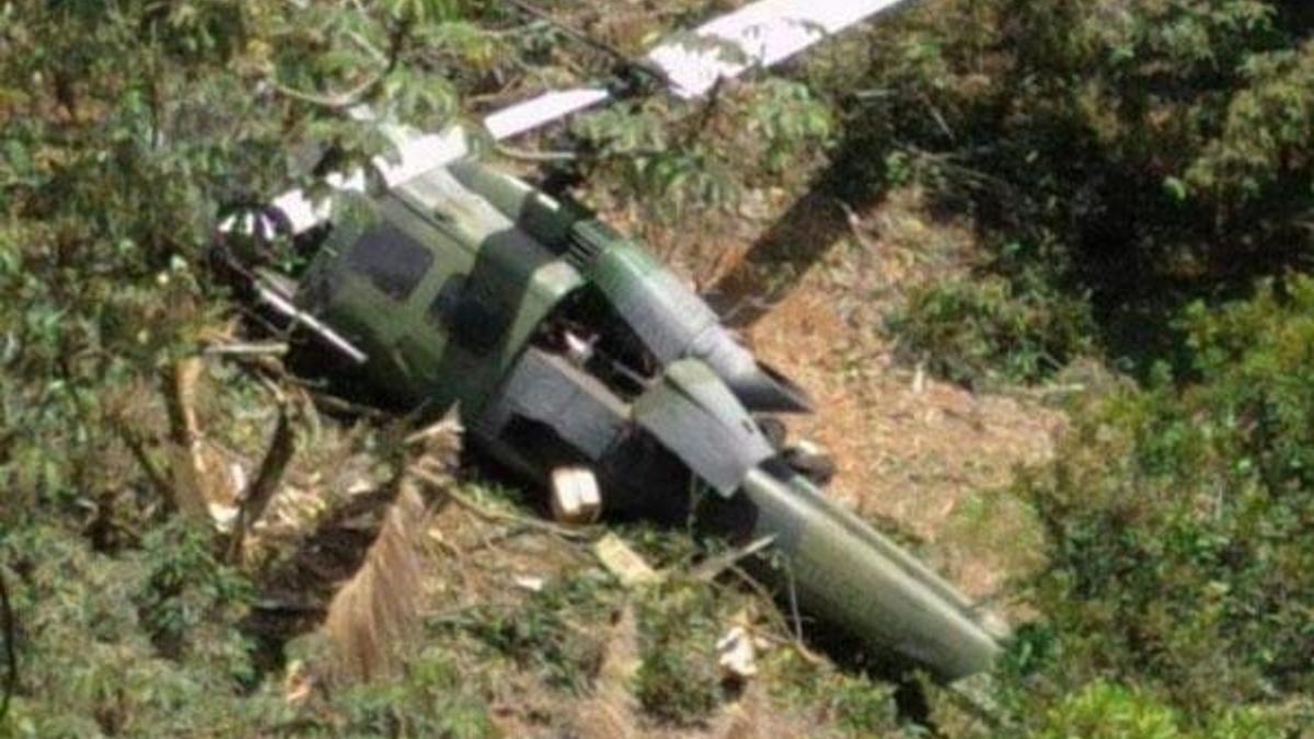 Kolombiya’da askeri helikopter düştü: 10 ölü
