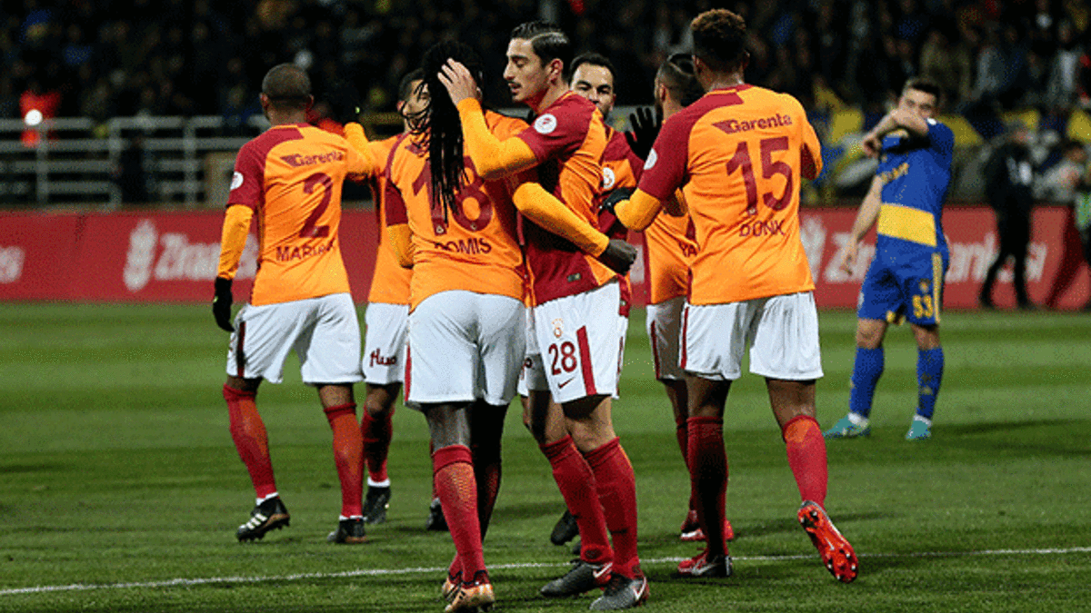 Galatasaray çeyrek finale 'farklı' çıktı