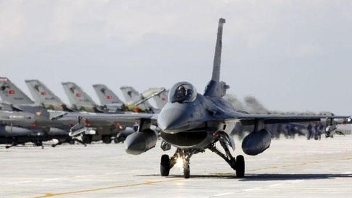Suriye'deki hedefler F-16’lar tarafından vurulacak
