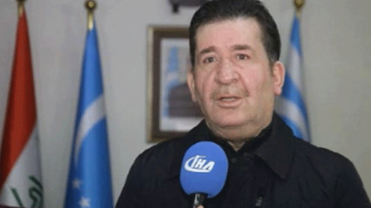 Iraklı Türkmenlerden Zeytin Dalı Operasyonu'na destek