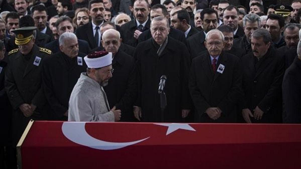 Afrin şehidi uğurlandı! Erdoğan cenazede konuştu