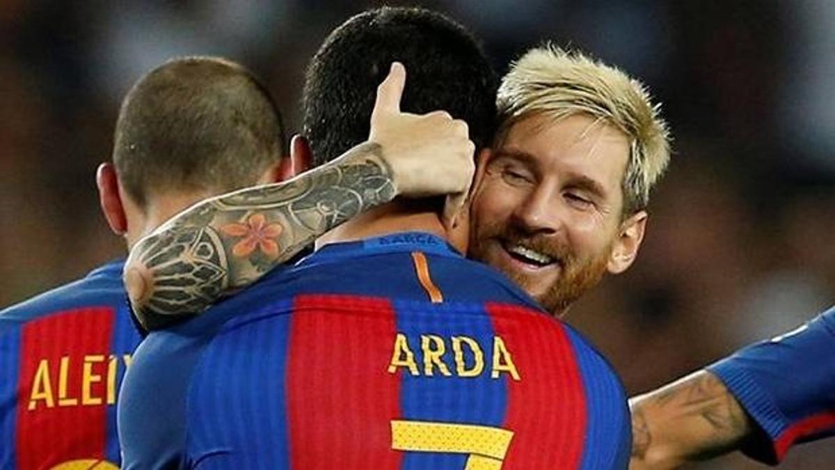 Messi'den Arda Turan'a mesaj var!