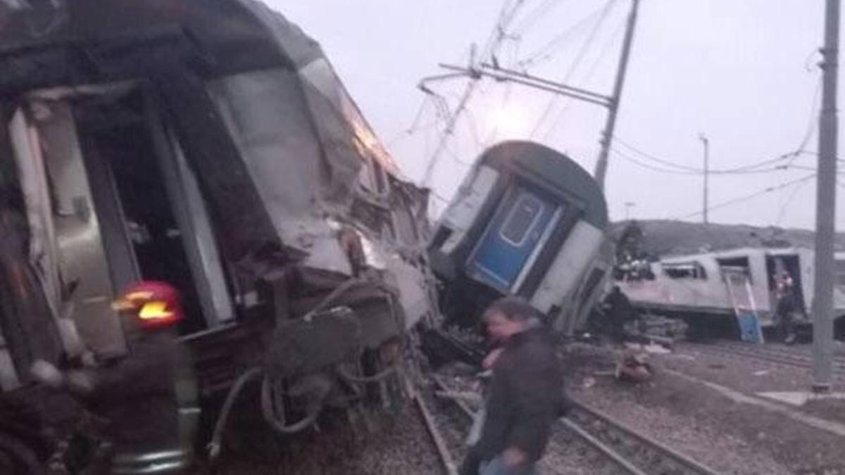 Milano'da tren kazası! 2 ölü, 50 yaralı