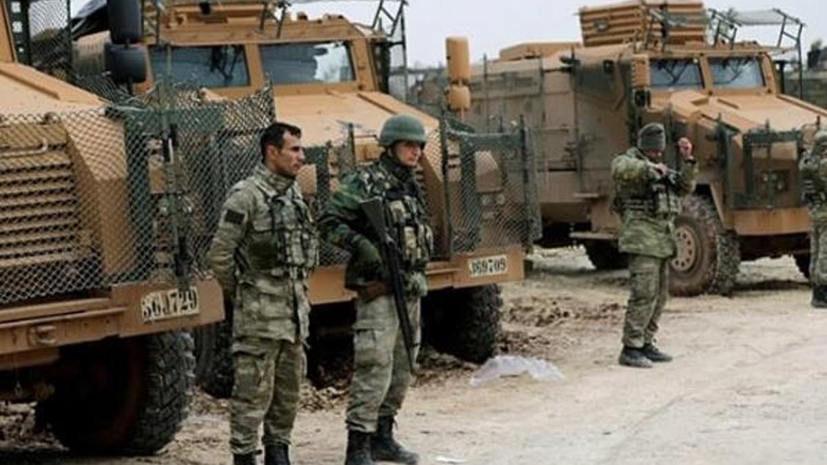 Afrin'deki zırhlılarda dikkat çeken detay