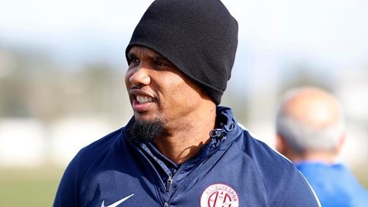 Eto'o, 40 gün sonra takımla çalıştı