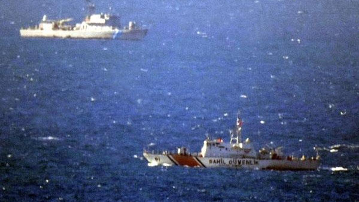 Kardak'ta gerginlik; Türk sularına girmeye çalıştılar