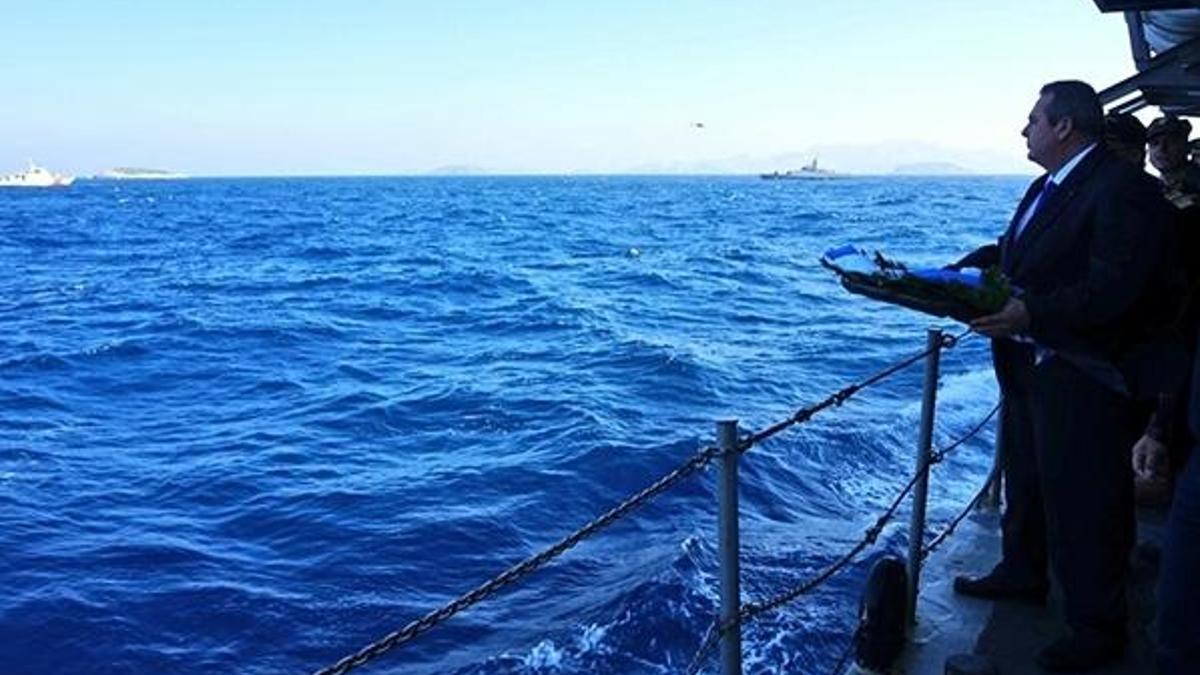 Kardak'ta gerilim! Yunan bakan adaya yaklaştırılmadı!