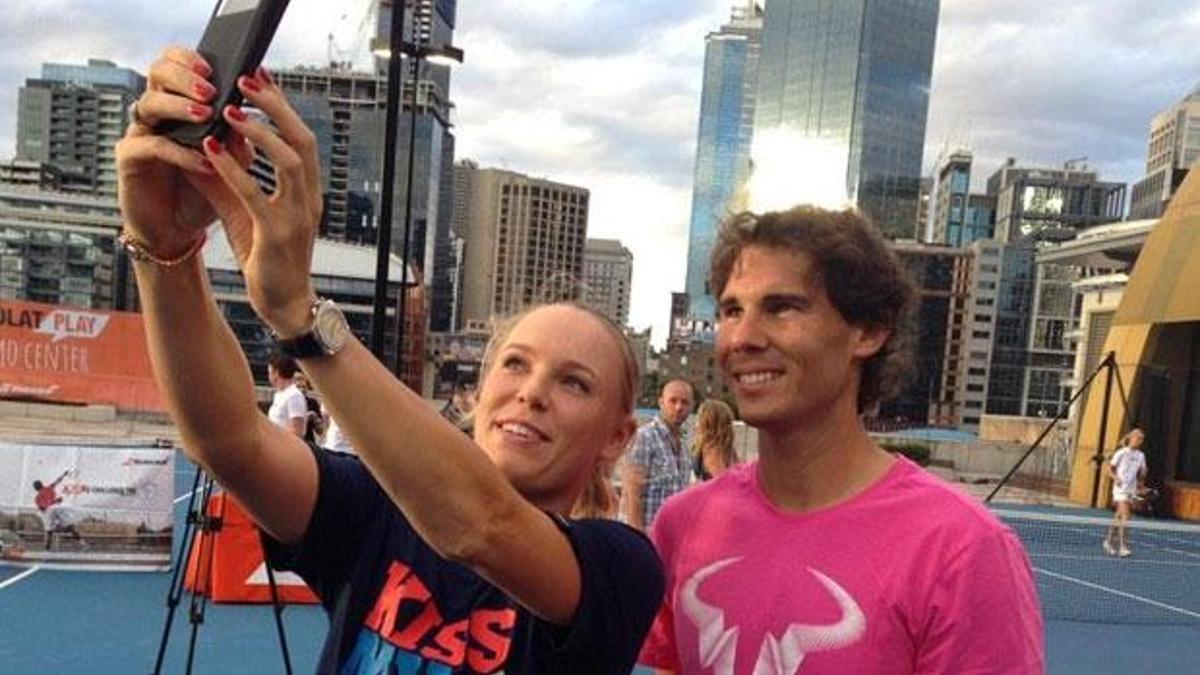 Nadal ve Wozniacki zirvede