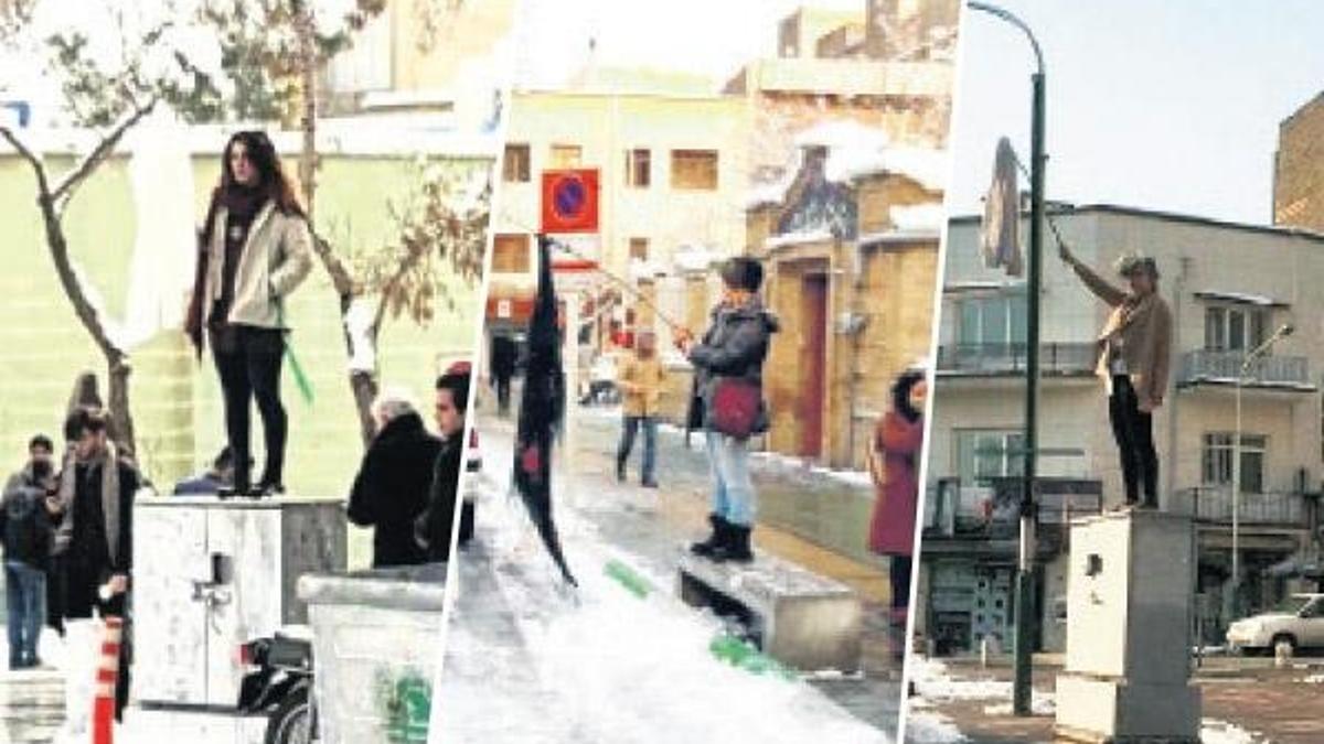 İranlı kadınların başörtüsü isyanı