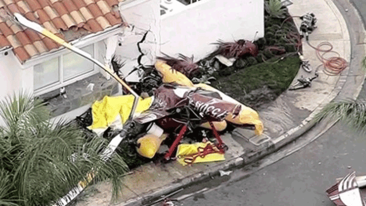 ABD'de, helikopter evin üzerine düştü: 3 ölü, 2 yaralı