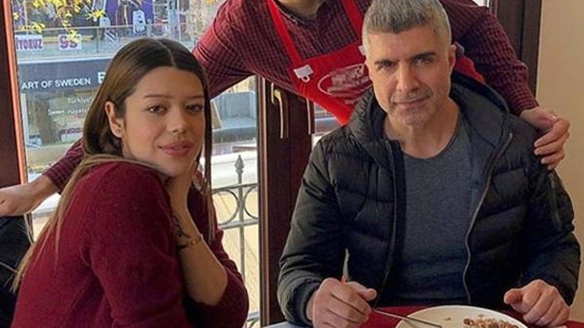 'Yasak aşk' haberlerine inat mutluluk pozu!