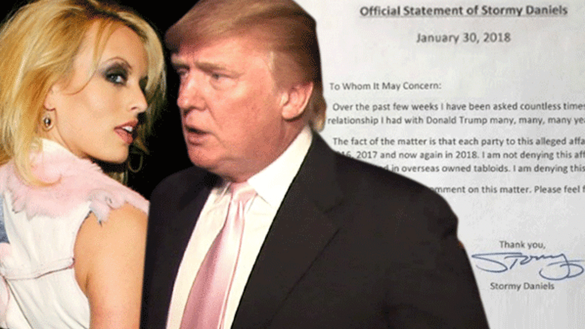 Porno yıldızından Trump açıklaması