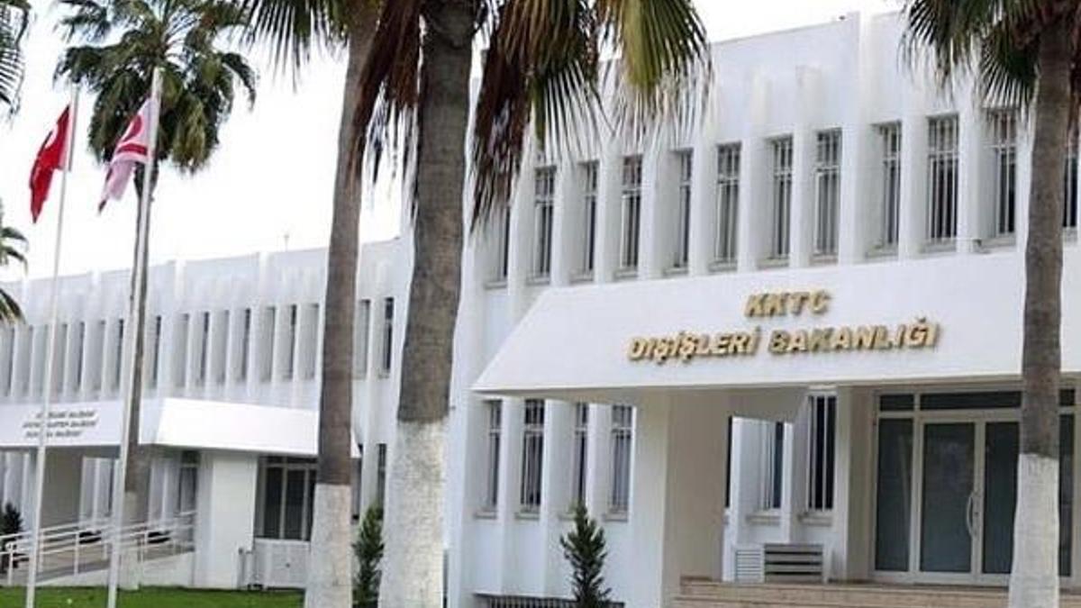 KKTC Dışişleri Bakanlığı: Kabul edilmez