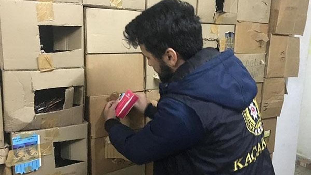 1 milyon liralık sahte parfüm operasyonu