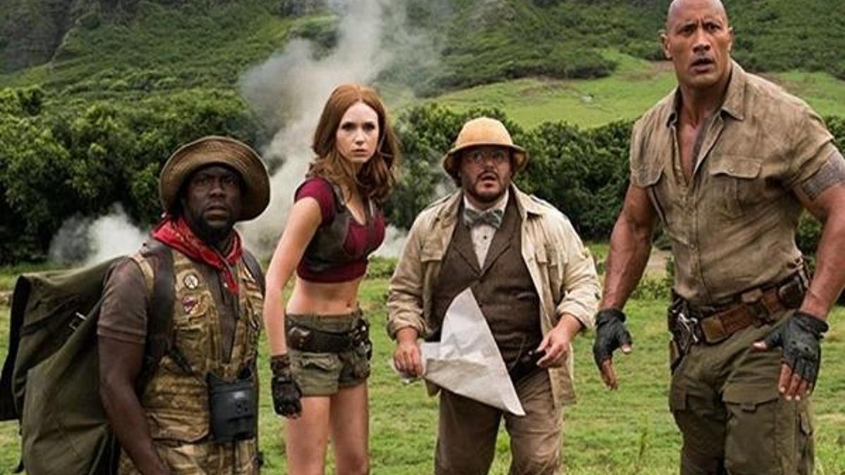 'Jumanji: Vahşi Orman' yeniden zirvede!