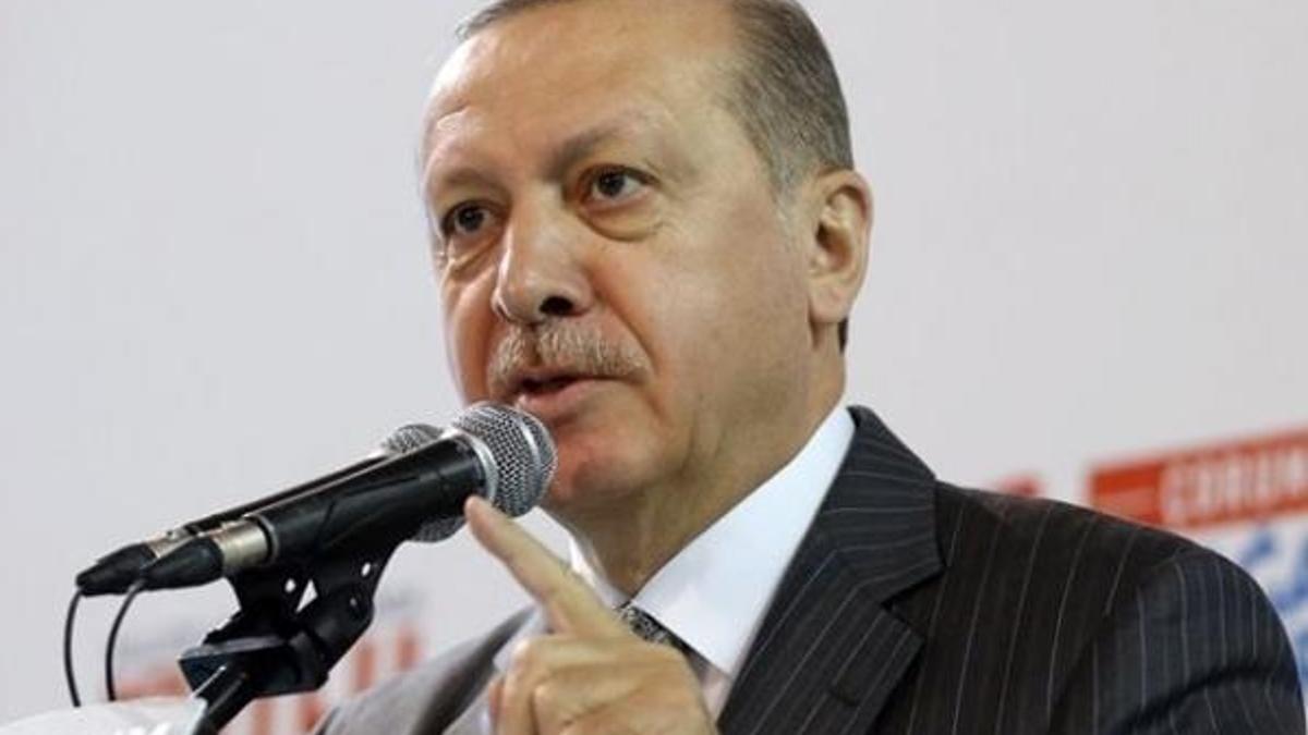 Erdoğan: Bu kafayla düşmez