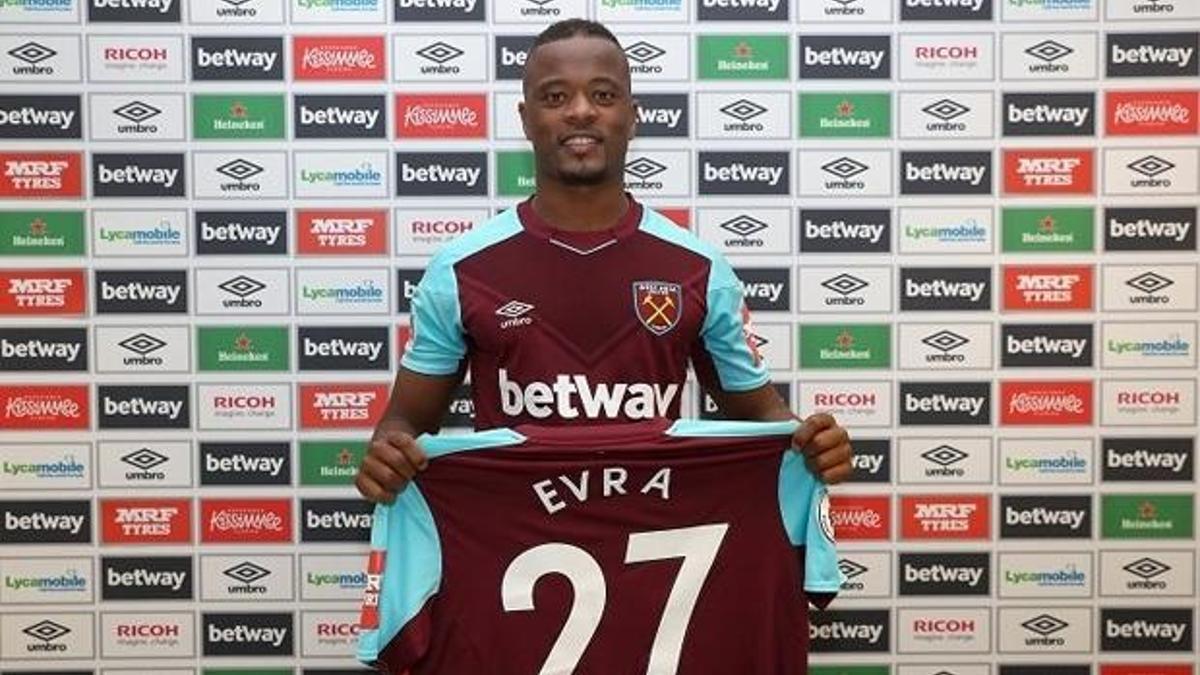 Evra, West Ham United'da
