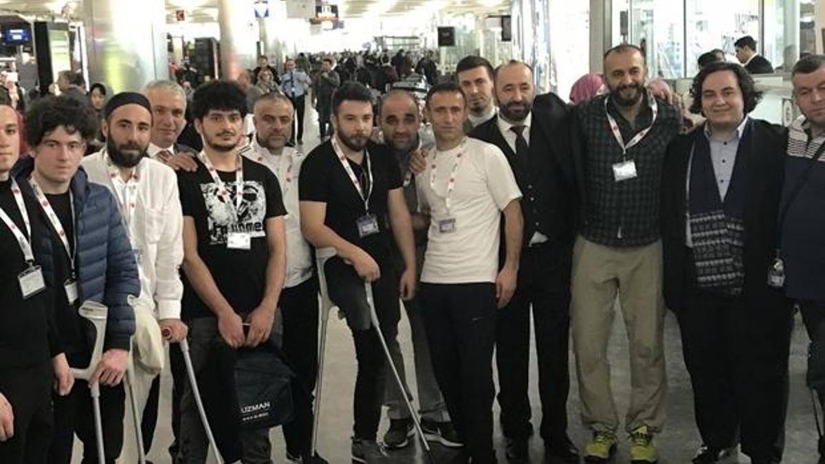 Ampute Milli Takımı Umre ziyaretine gitti