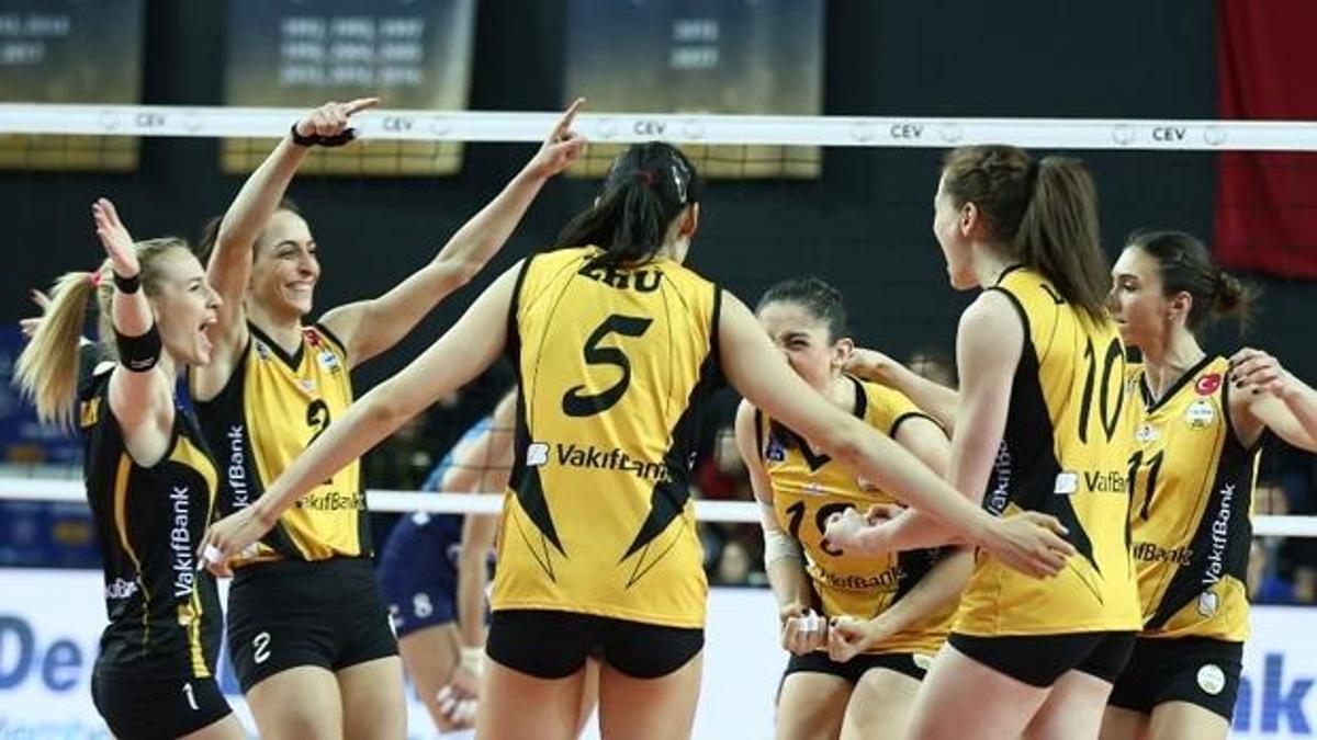 VakıfBank, Rusları 5. sette devirdi