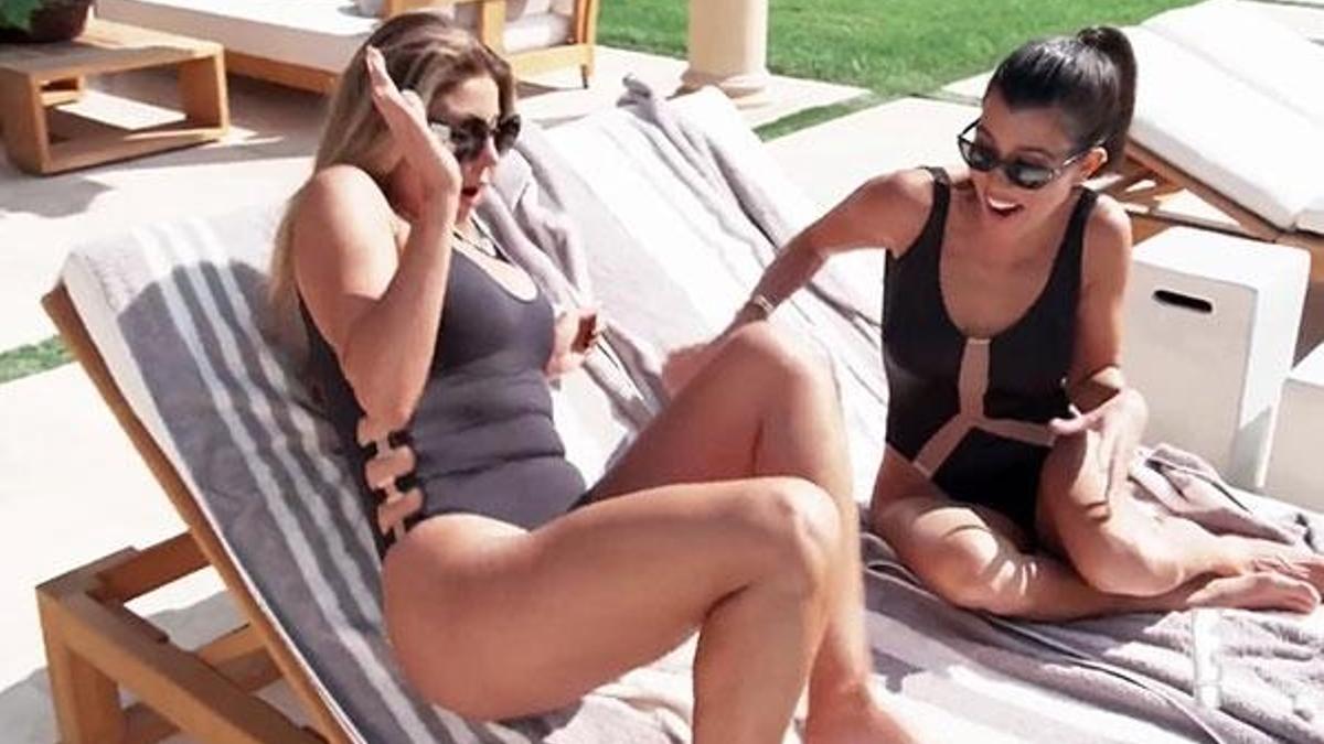 Kardashian'ı korkutan anlar!